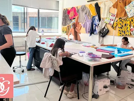 Sew & Grow student &mdash; a Saturday morning in the studio