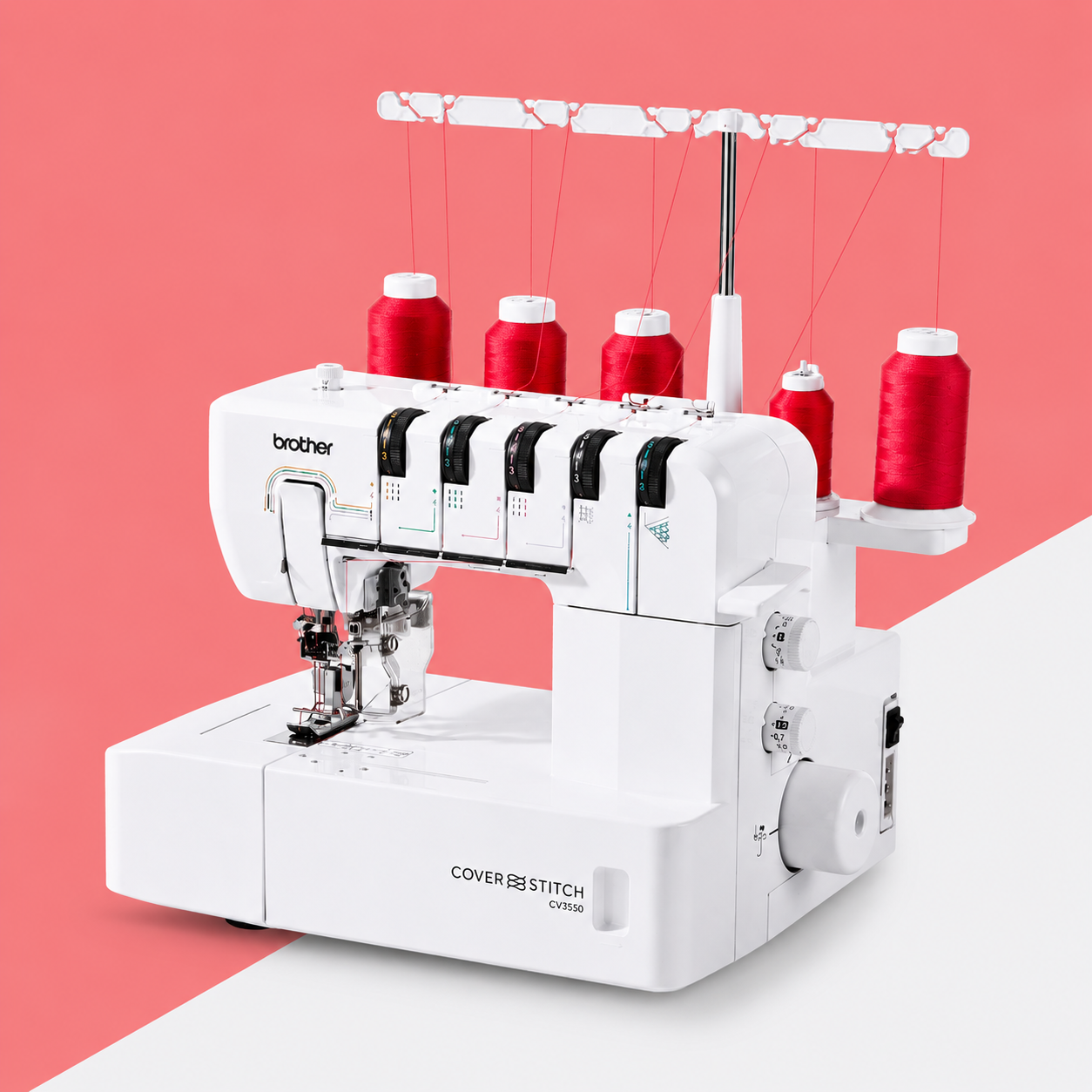 Brother Innov-is CV3550 coverstitch machine