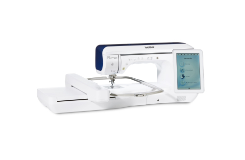 The Luminaire Innov-is XP1 Sewing & Embroidery Machine is adorned with revolutionary StitchVision Technology