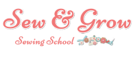 Sew and Grow (Sewing School) Logo
