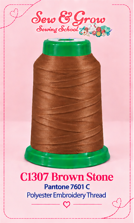 Colorful Machine Embroidery Thread 1000m - Image 3