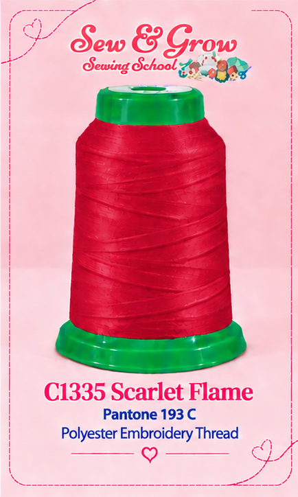 Colorful Machine Embroidery Thread 1000m - Image 7